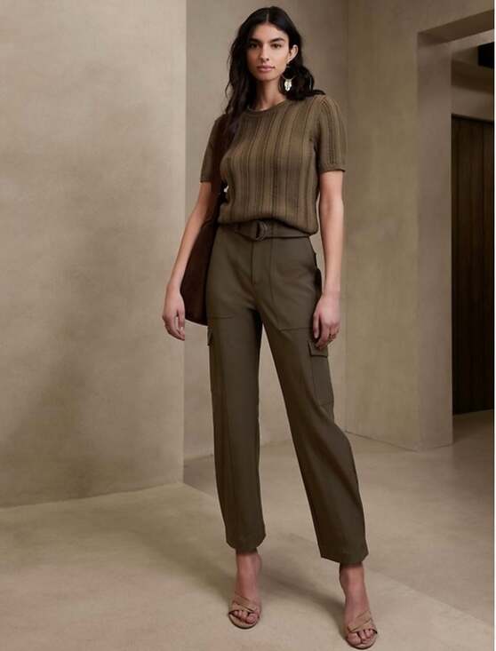 Banana Republic Pants - Banana Republic Slim Refined Stretch Cargo Pants